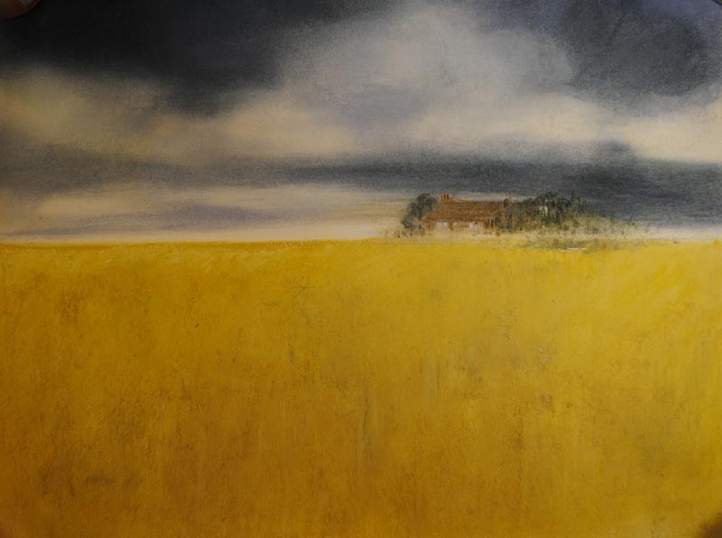 House in Cornfield by Jackie